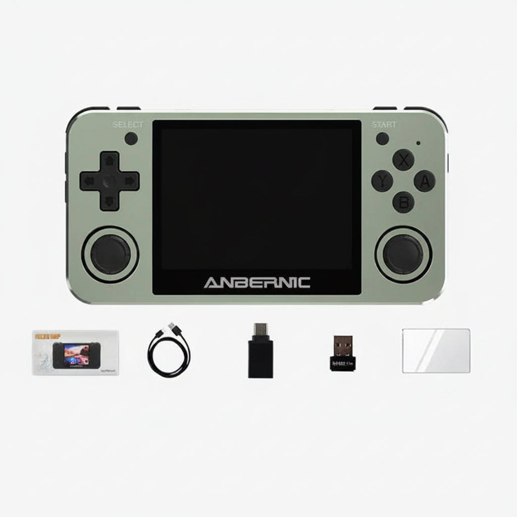 Anbernic RG351MP – Konsola Retro 3,5'' IPS, Metalowa Obudowa, RK3326, Linux - zdjęcie 16