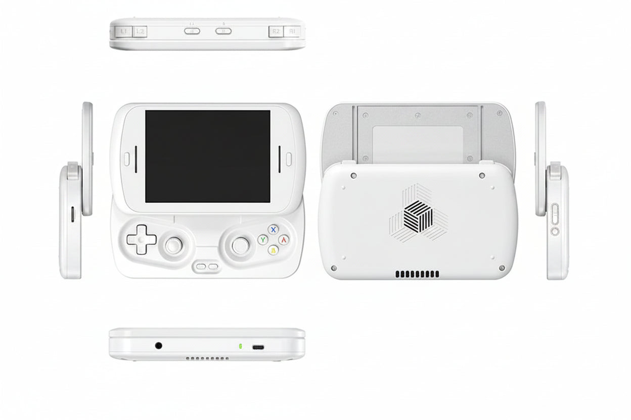 Anbernic RG Slide – Konsola Retro 4,7'' LTPS 120Hz, Android, Unisoc T820, 8/128GB - zdjęcie 6