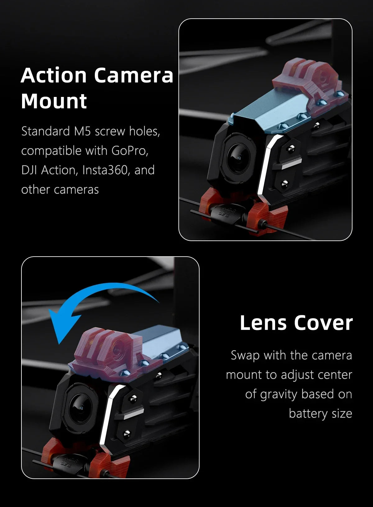 Dron Profesjonalny George Vision - GEPRC MOZ7 V2 O4 Pro - Luksus i Innowacja