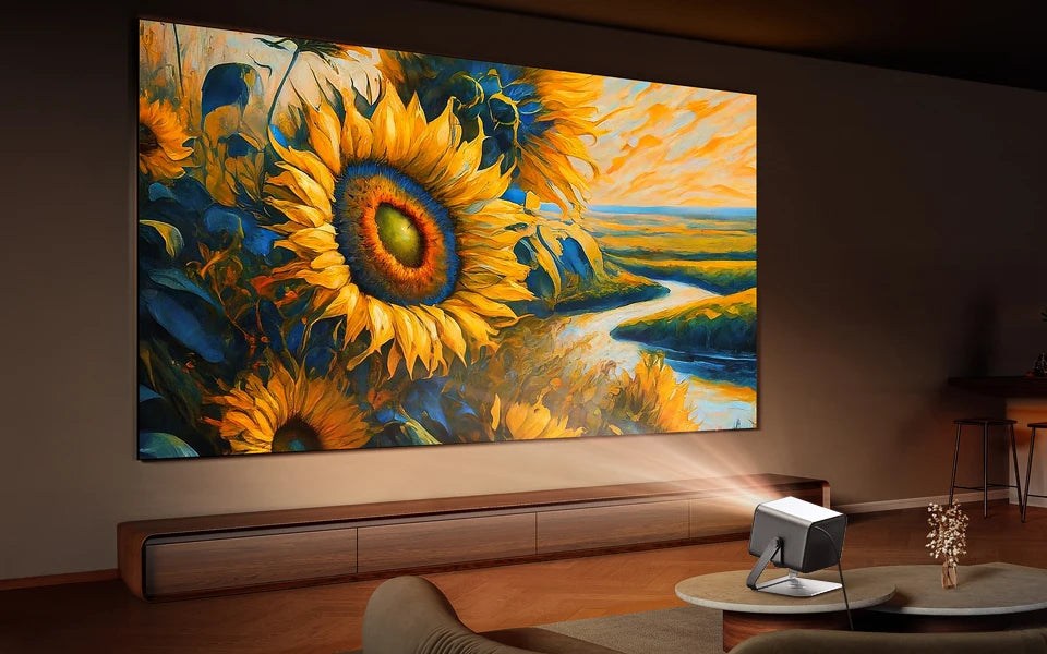 Ekran Projekcyjny George Vision - BYINTEK 100" 4K Składany Anti-Light - Ekran do Kina Domowego