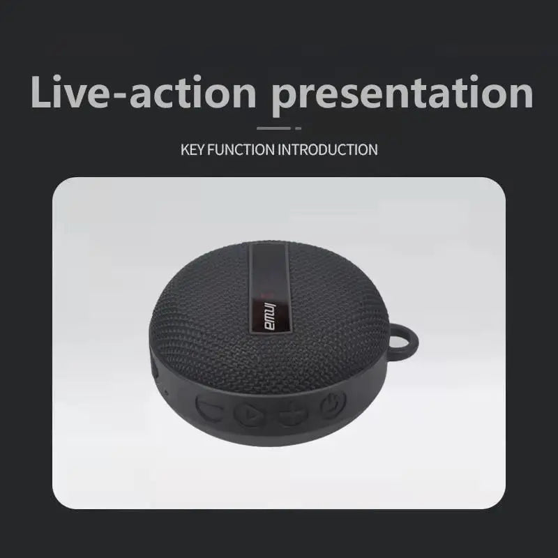 Głośnik Bluetooth Przenośny Mini - Subwoofer, Bezprzewodowy, Rower, Głośny - George Vision Premium