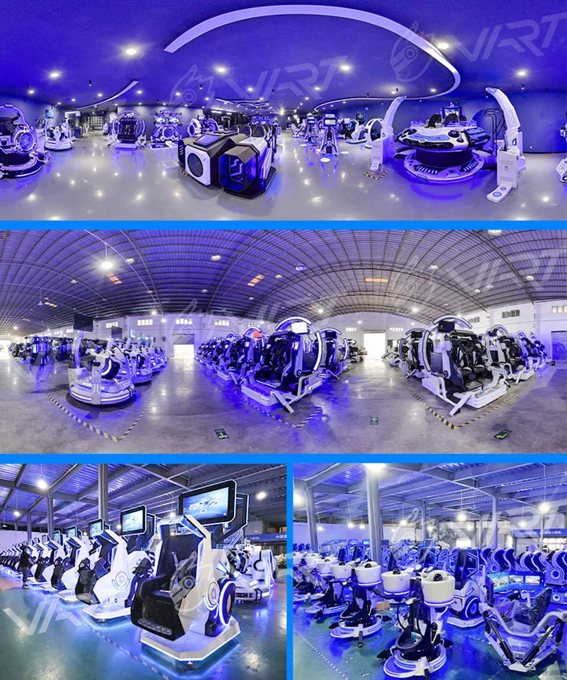 VART UFO 5 Seats - Symulator VR 360° dla 5 Osób, 50+ Gier, Deepoon E3C