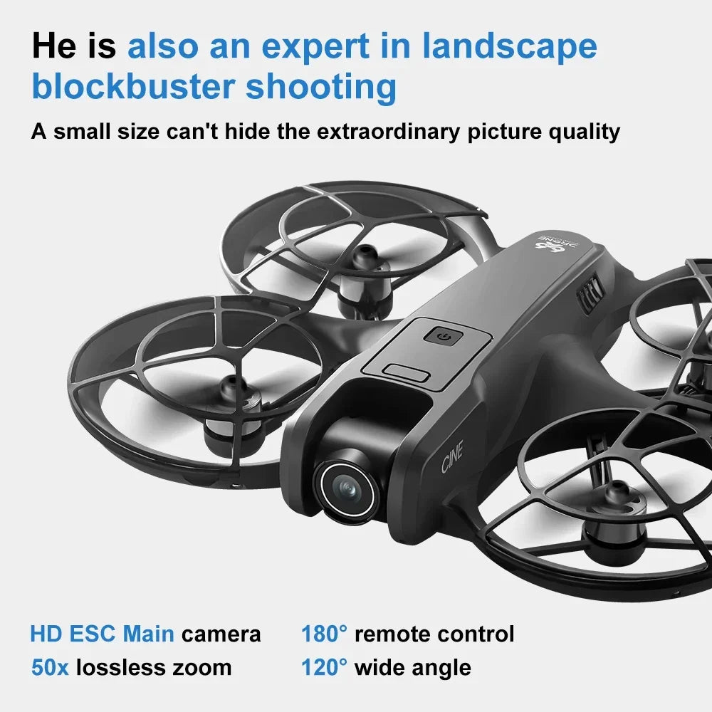 Mini Dron 4K George Vision - Kompaktowy, WiFi 5G, Omijanie Przeszkód