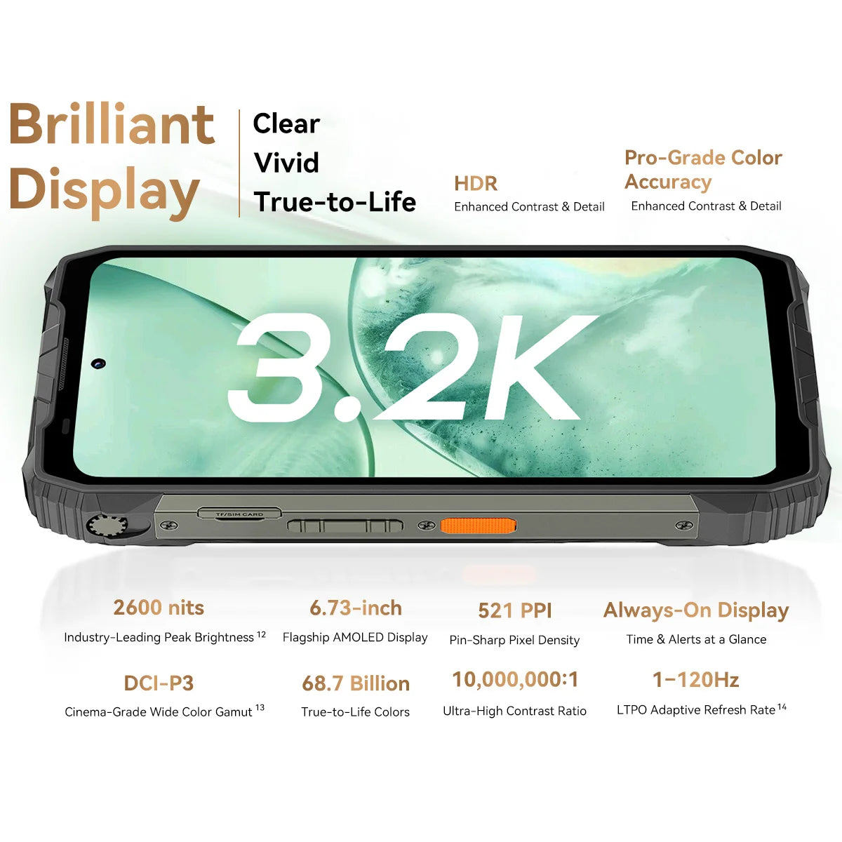 Blackview XPLORE 2 5G Smartfon z Projektorem 6.73" AMOLED 50 - zdjęcie 4