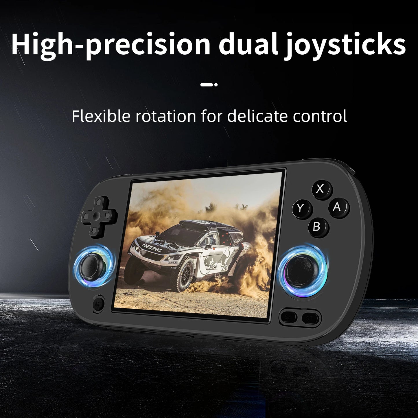 Anbernic RG40XX H – Retro Konsola Handheld 4'' IPS, Linux 64-bit, Joystick RGB, HDMI