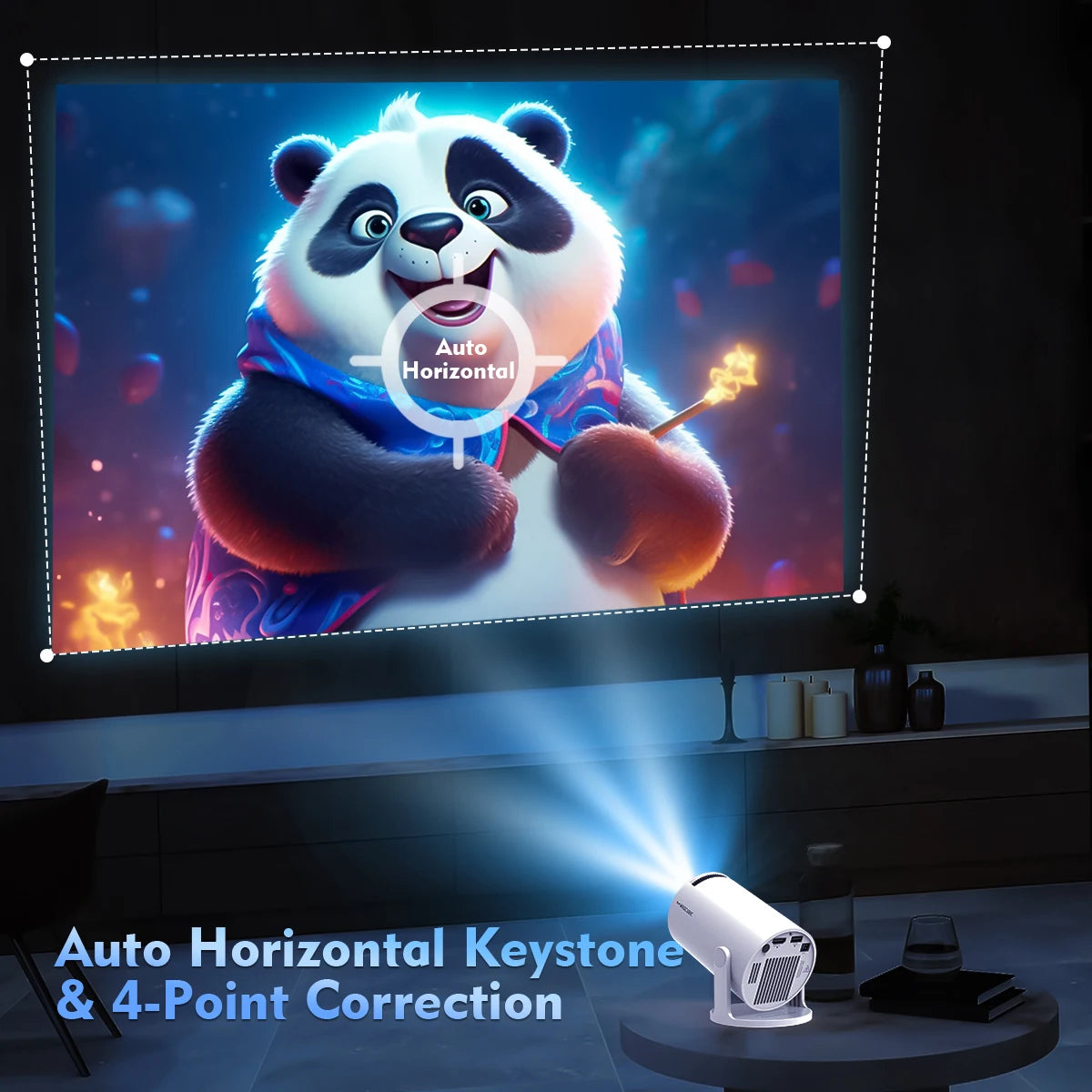 Projektor Magcubic HY300 Pro 8K Android 14 - 290ANSI WiFi6 1080P Portable