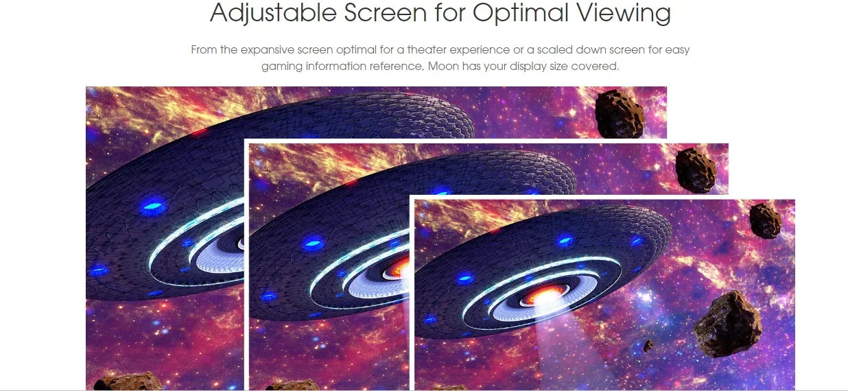 Gogle VR Royole Moon All-in-One 3D - 32GB HIFI Immersive Mobile Theater