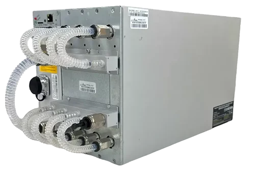 Koparka Bitcoin George Vision - Antminer S21 Hydro 335T SHA-256 Bitcoin ASIC Miner — Bitmain S21 Hydro BTC Mining Machine 5360W Water-Cooling High-Efficiency - Maksymalna Wydajność