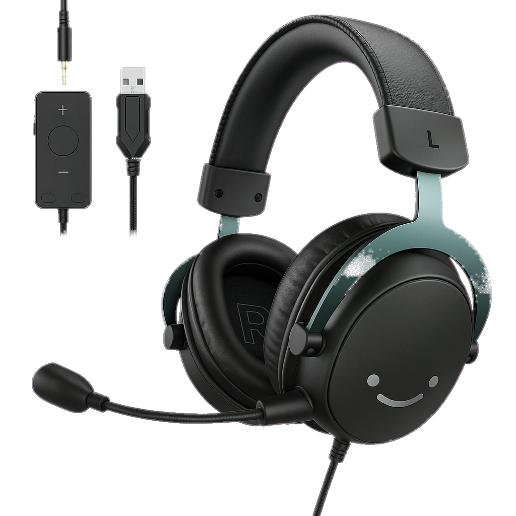 FIFINE H9 Słuchawki Gamingowe 7.1 USB/Jack 3.5mm Mikrofon PC