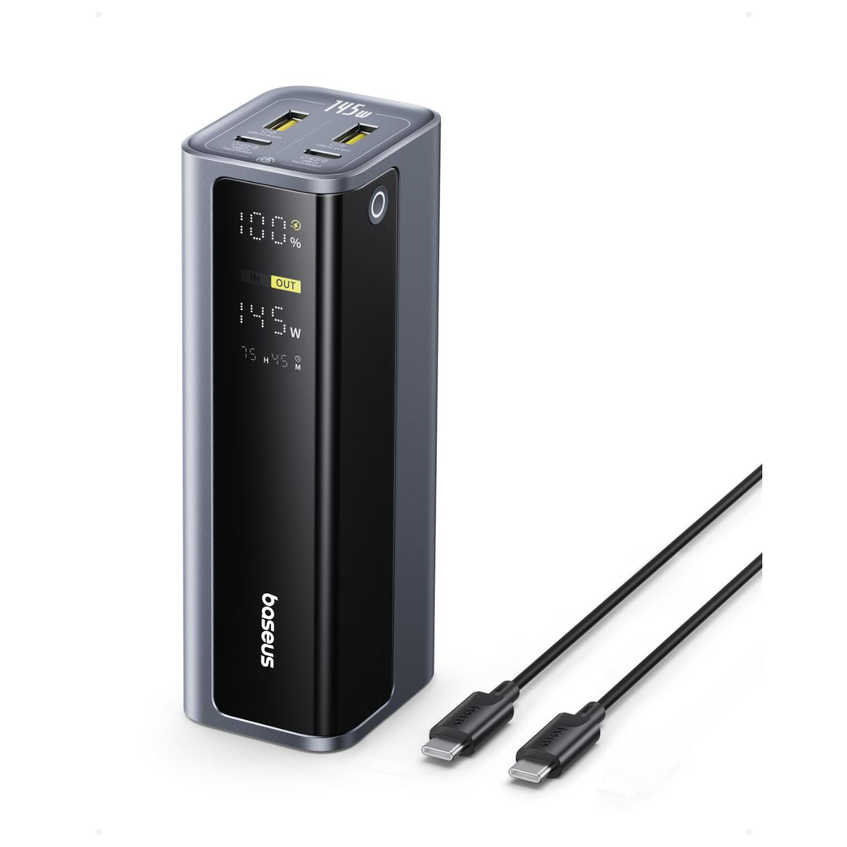 Baseus Powerbank 20800mAh 145W PD 100W – Szybkie Ładowanie USB-C, Wysoka Pojemność