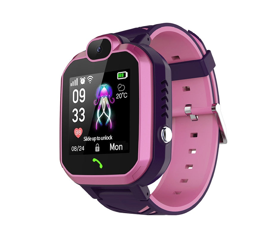 Smartwatch dla dzieci z ekranem dotykowym, aparatem i lokalizacją