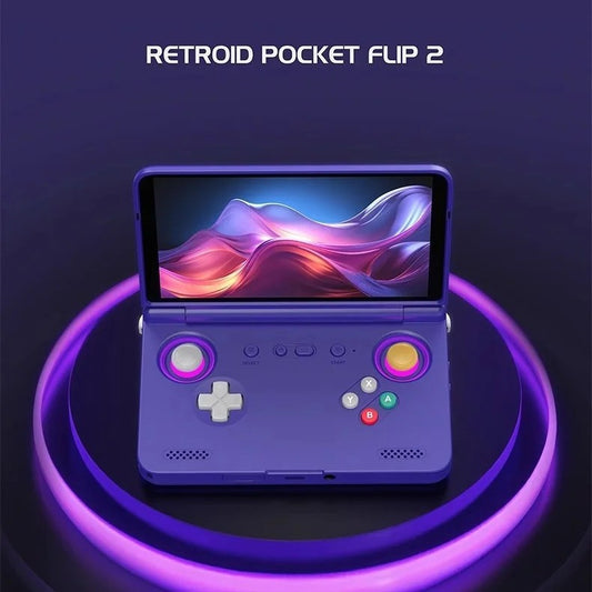 Konsola Retroid Pocket Flip2 SD865 - OLED 5.5" Android Handheld