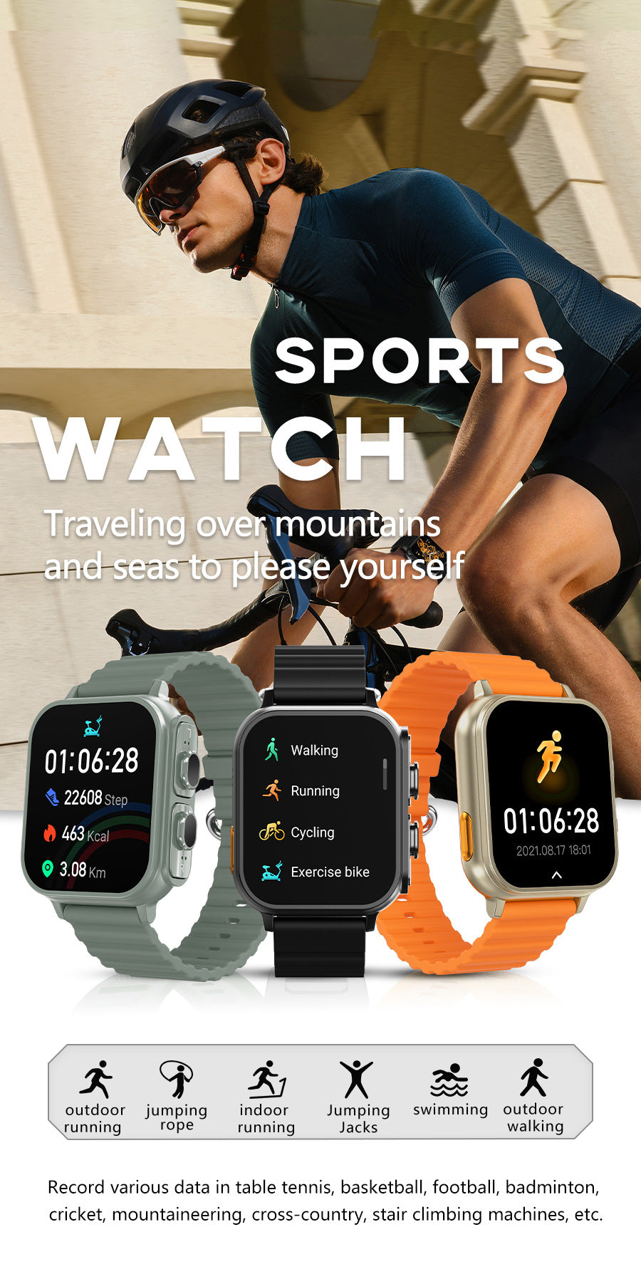 N22 – smartwatch 2w1 ze słuchawkami Bluetooth i pomiarem tętna