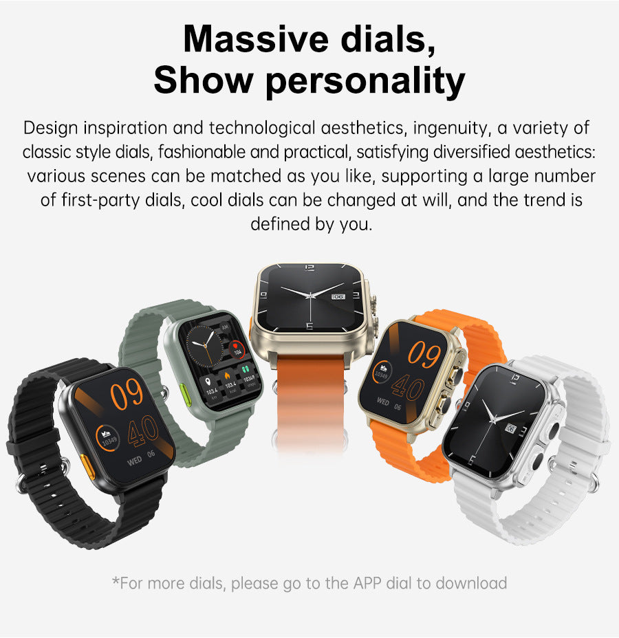 N22 – smartwatch 2w1 ze słuchawkami Bluetooth i pomiarem tętna
