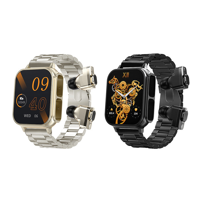 N22 – smartwatch 2w1 ze słuchawkami Bluetooth i pomiarem tętna