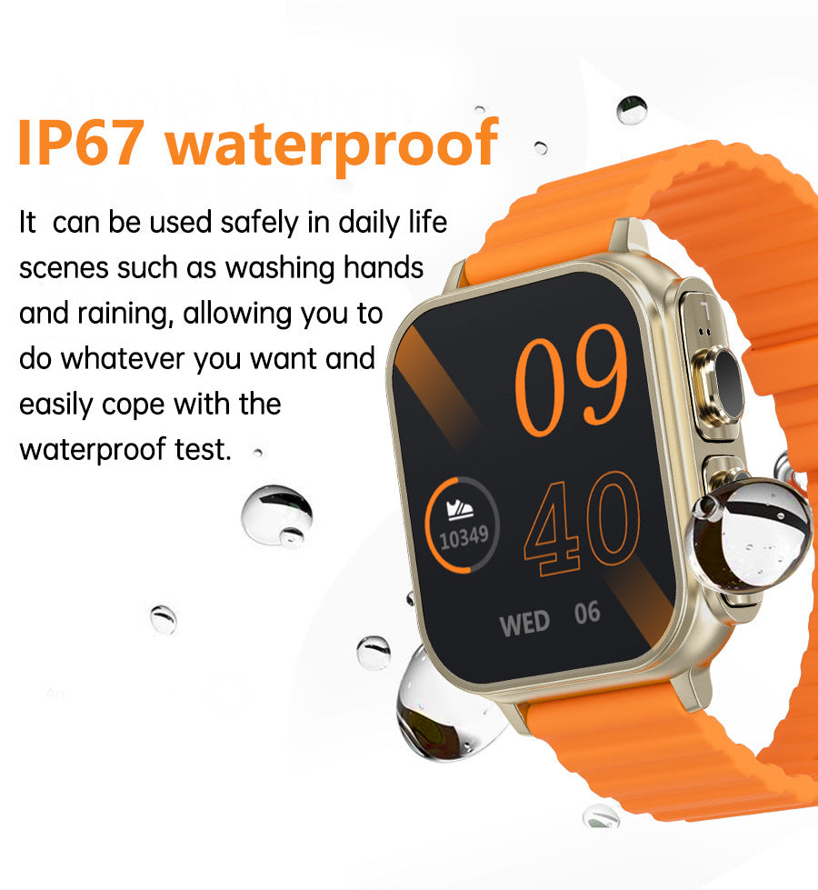 N22 – smartwatch 2w1 ze słuchawkami Bluetooth i pomiarem tętna