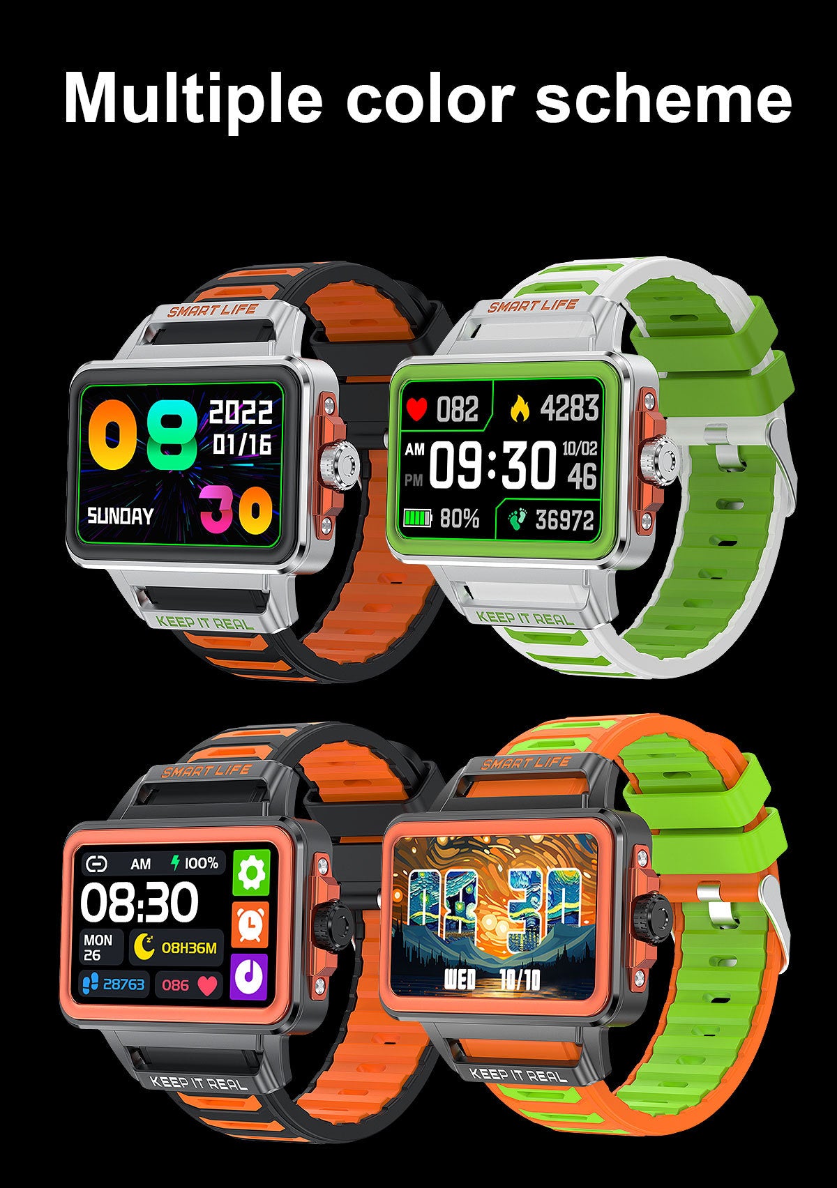 Modny smartwatch w personalizowanym stylu
