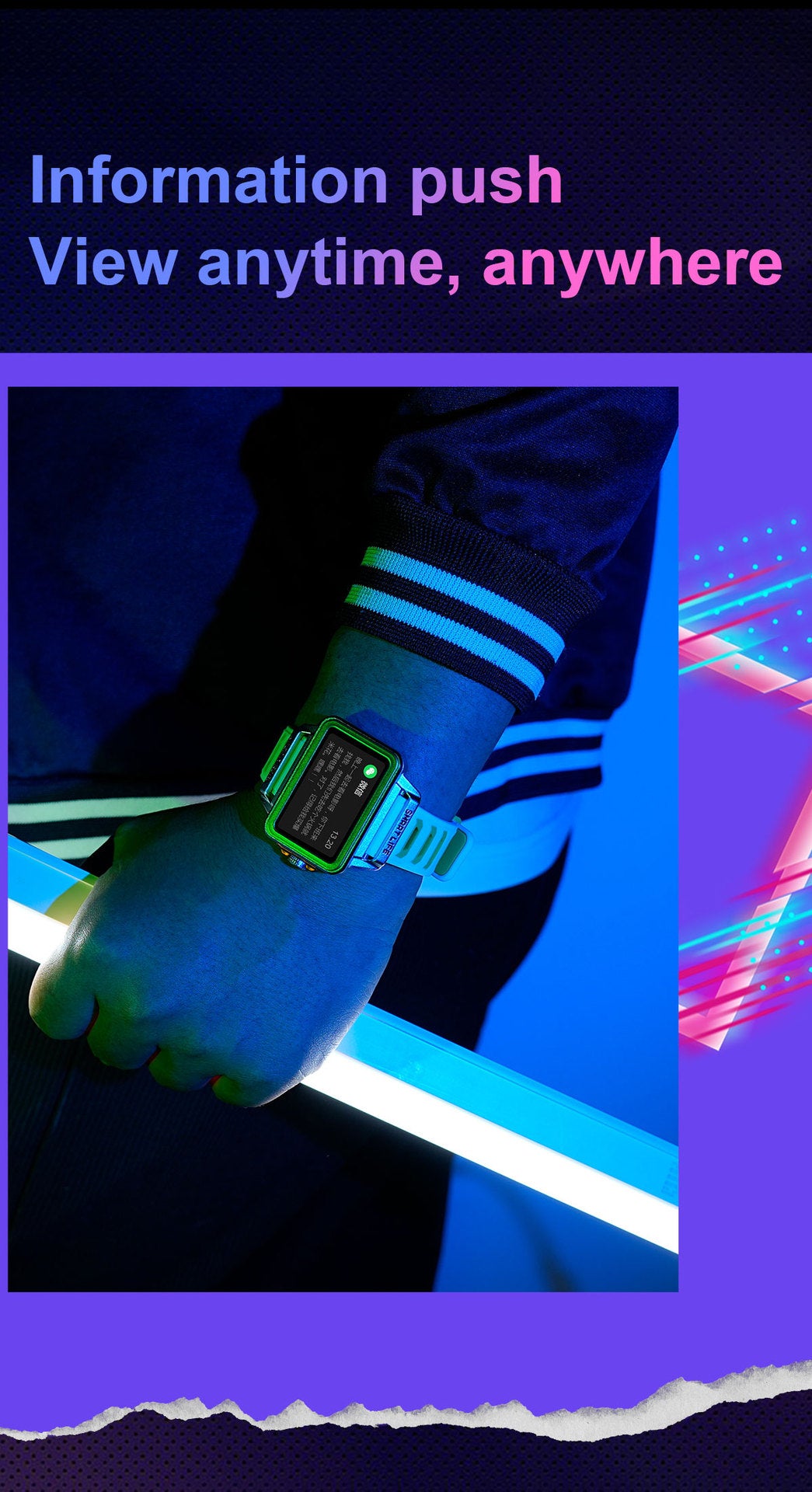 Modny smartwatch w personalizowanym stylu