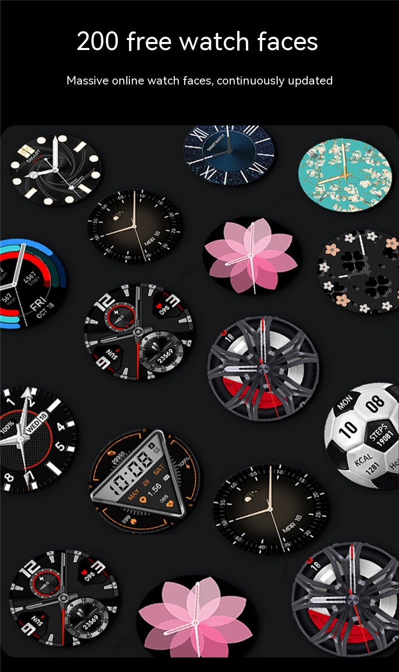 ZD5UM – smartwatch z rozmowami Bluetooth, AI i pomiarem tlenu we krwi