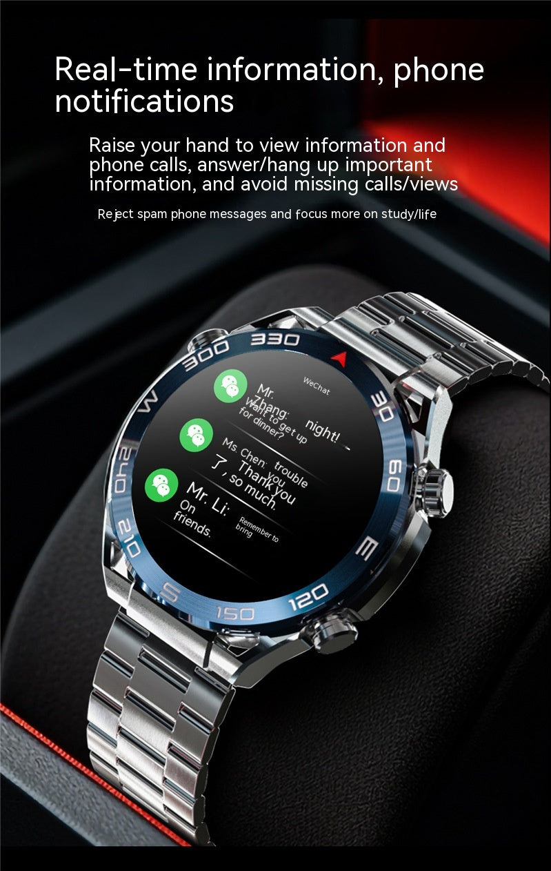 ZD5UM – smartwatch z rozmowami Bluetooth, AI i pomiarem tlenu we krwi