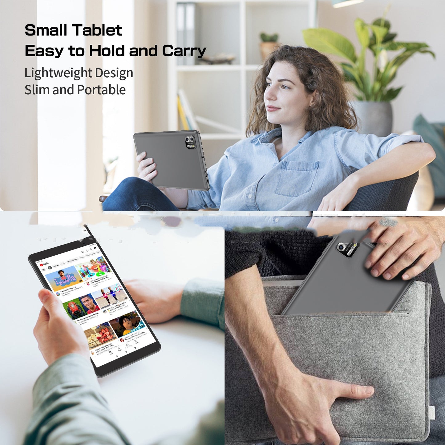 Tablet 8 cali Octa-Core Android 13 64GB