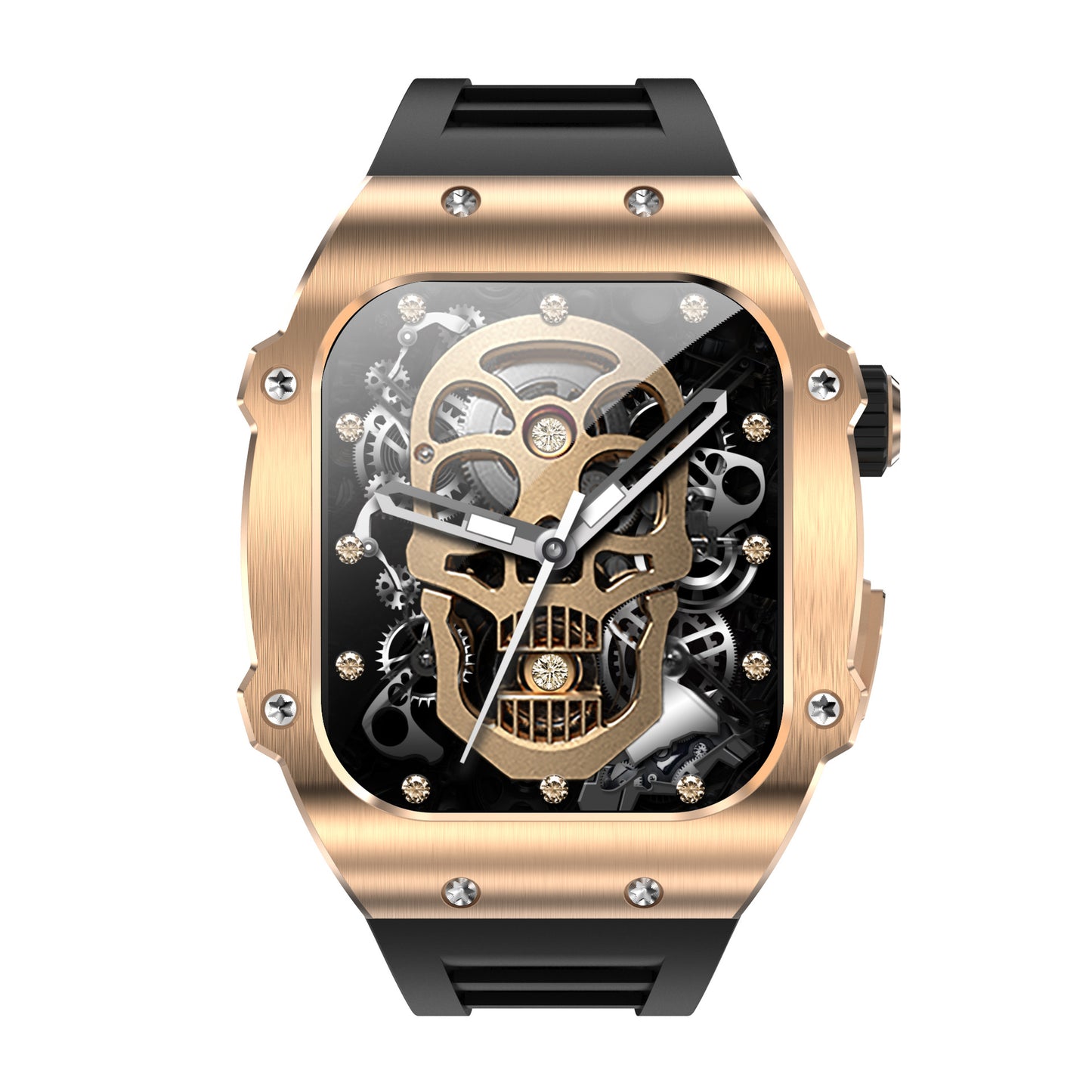 Męski smartwatch wodoodporny z całodobowym monitoringiem zdrowia