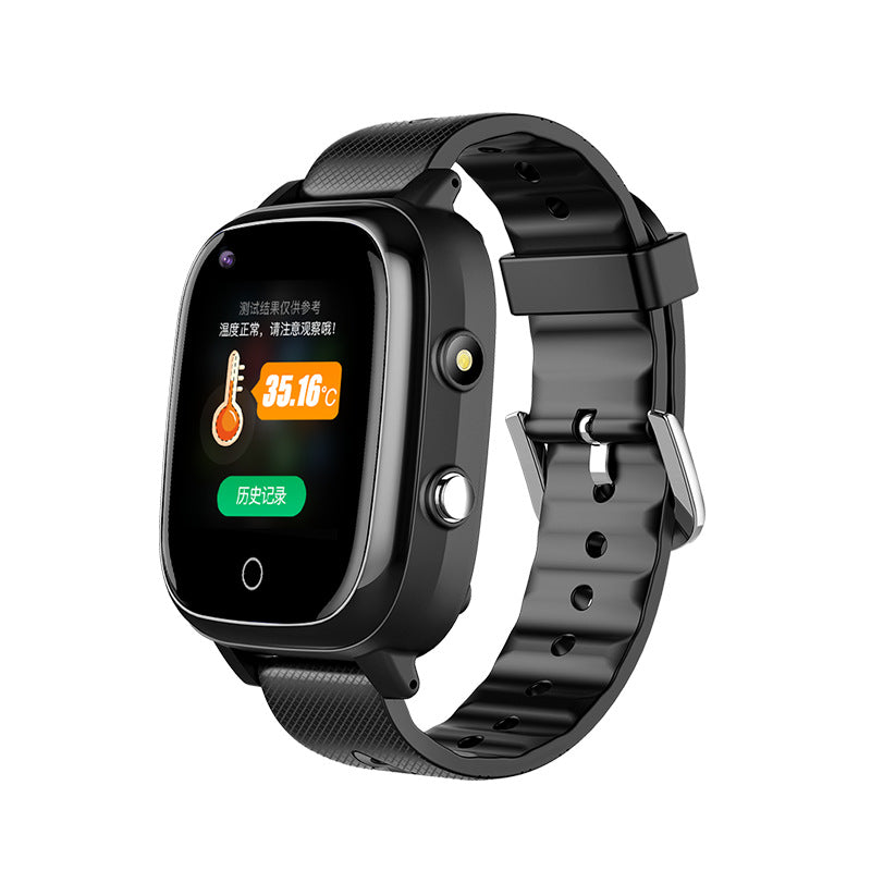 Smartwatch dla seniorów z GPS, alarmem upadku, pomiarem tętna i ciśnienia