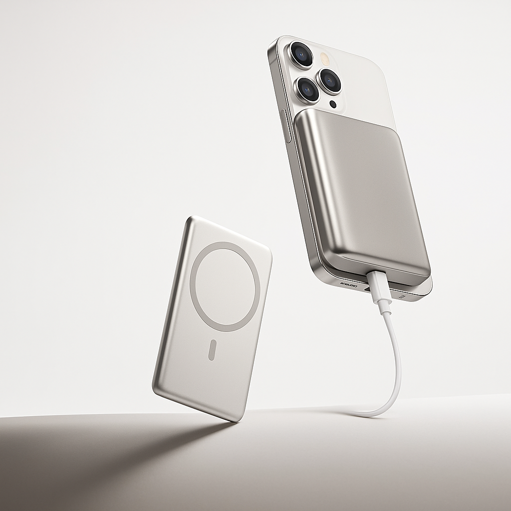 Baseus Powerbank Magnetyczny 10000mAh PD 27W – Kompaktowy, Szybkie Ładowanie Power Delivery