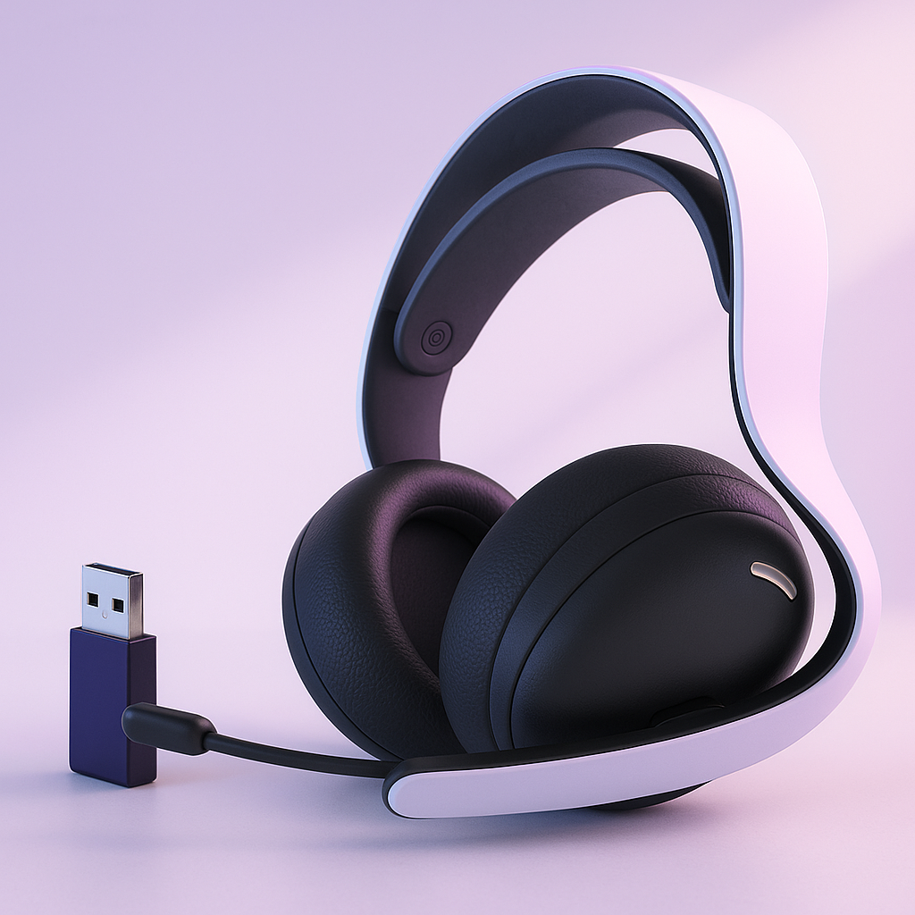 Gamingowe Słuchawki 2.4G Przewodowe BT /
