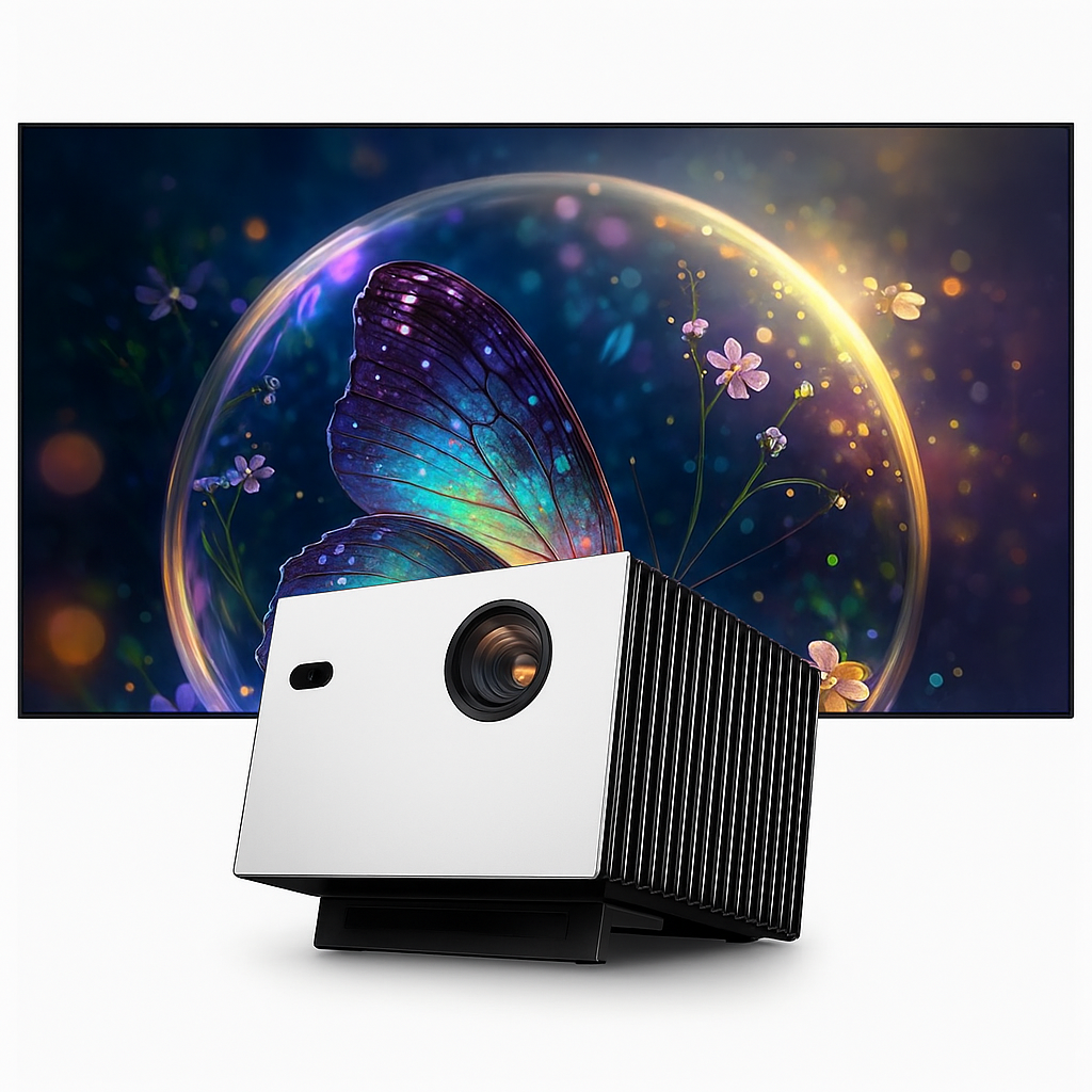 Awol 2000 Projektor laserowy 2000 ANSI 4K HDR TV