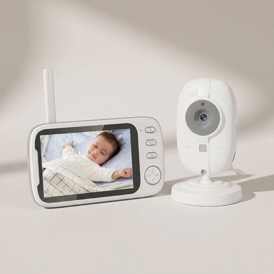 Baby Monitor 3.5" – noktowizja, temperatura, audio - zdjęcie 2