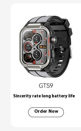 GTS10 – sportowy smartwatch z analizą snu AI
