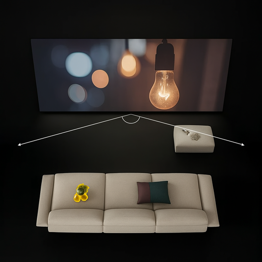 Ekran Projekcyjny VEIDADZ White Grid Anti-Ligh