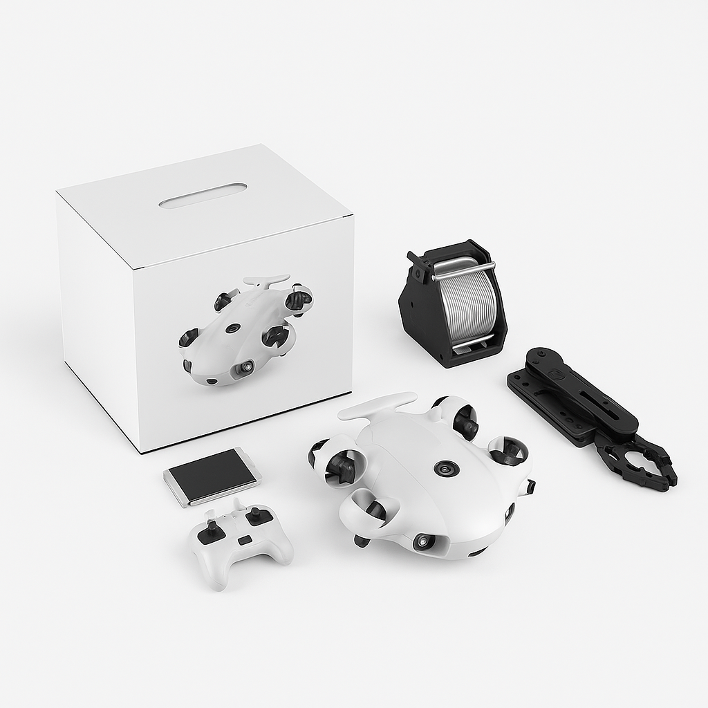 V-EVO VR Dron podwodny 4K z ramieniem robotycznym Grabber i sterowaniem VR