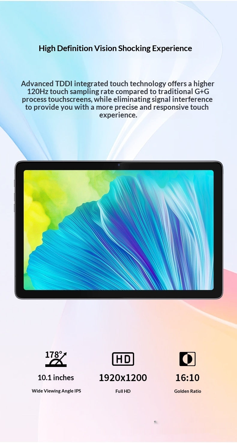 Tablet Android 10,1 cala z dużym ekranem 4G 64GB