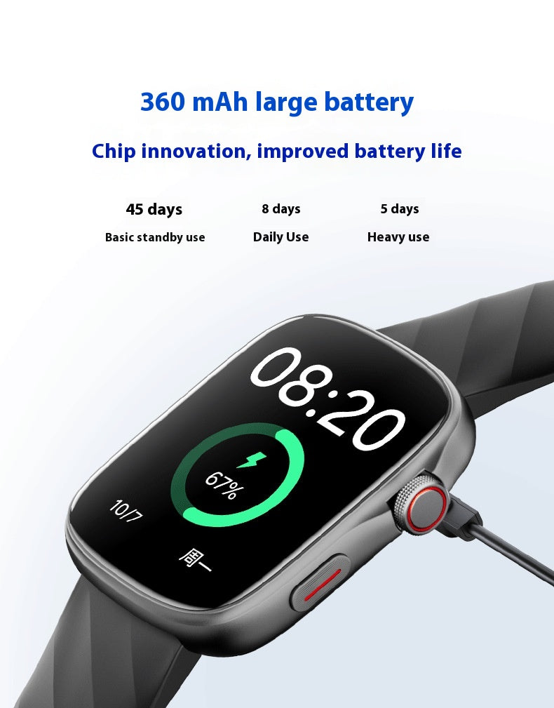 GTS10 – sportowy smartwatch z analizą snu AI