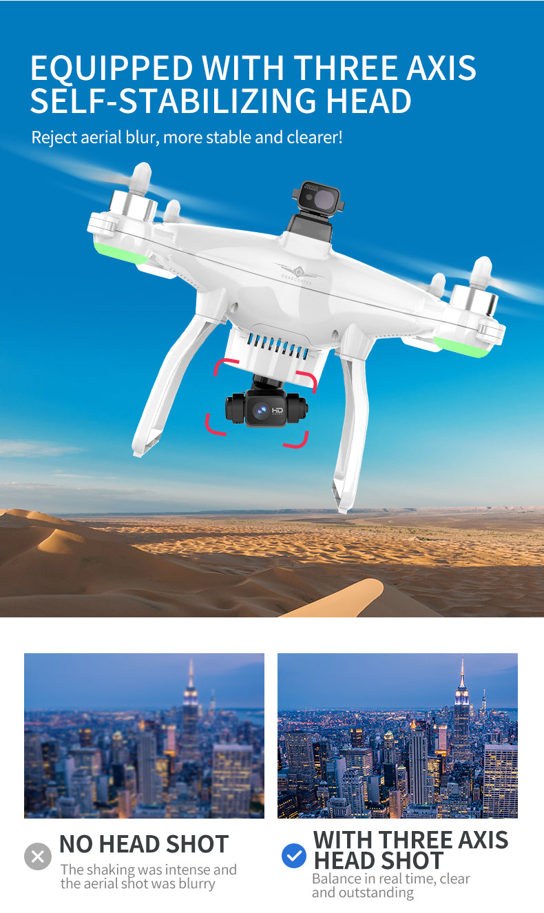 KF103 MAX Dron GPS 4K HD z 3-Osiowym Gimbalem Mechanicznym i Laserowym Unikaniem Przeszkód