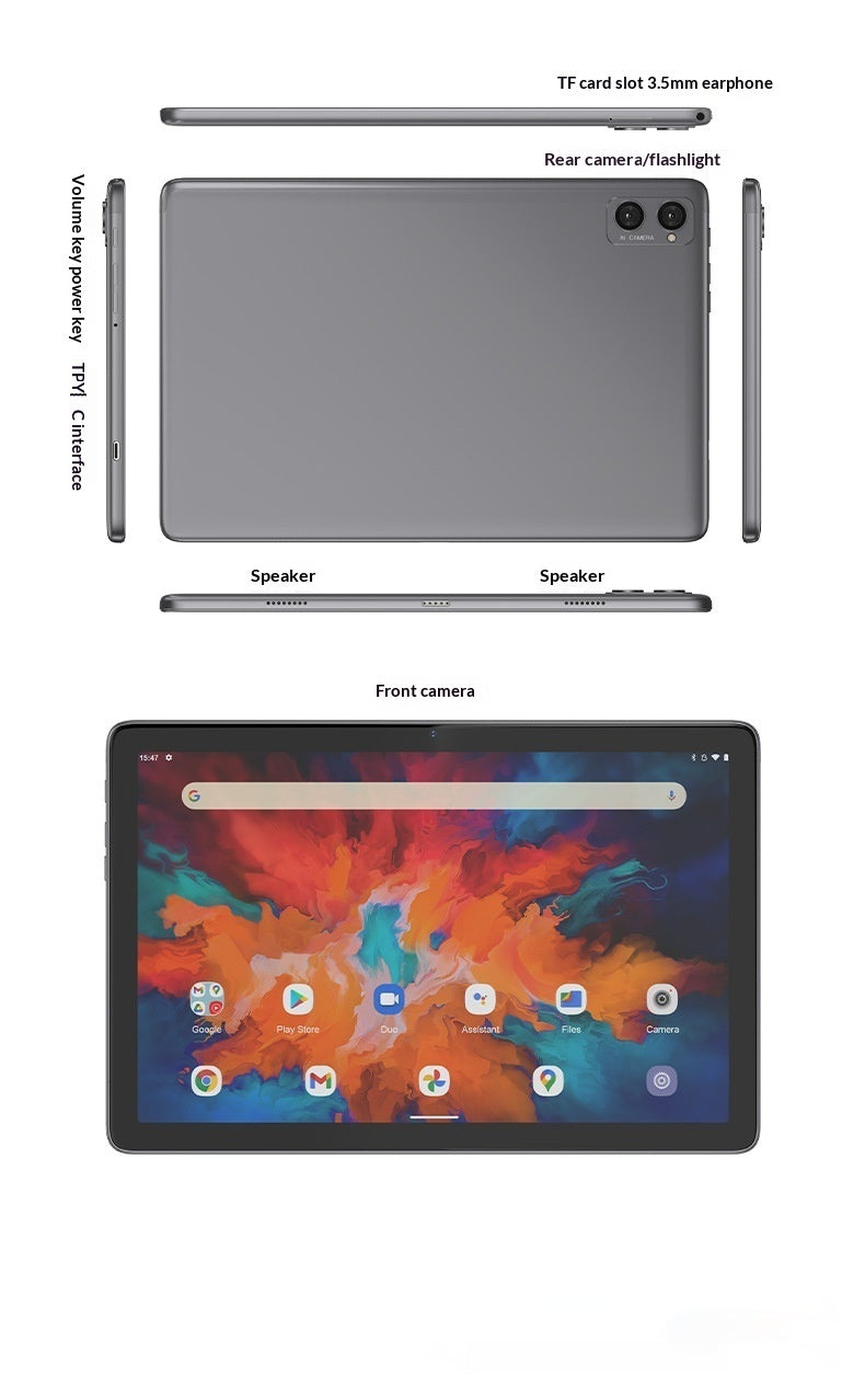 Tablet Android 10,1 cala z dużym ekranem 4G 64GB