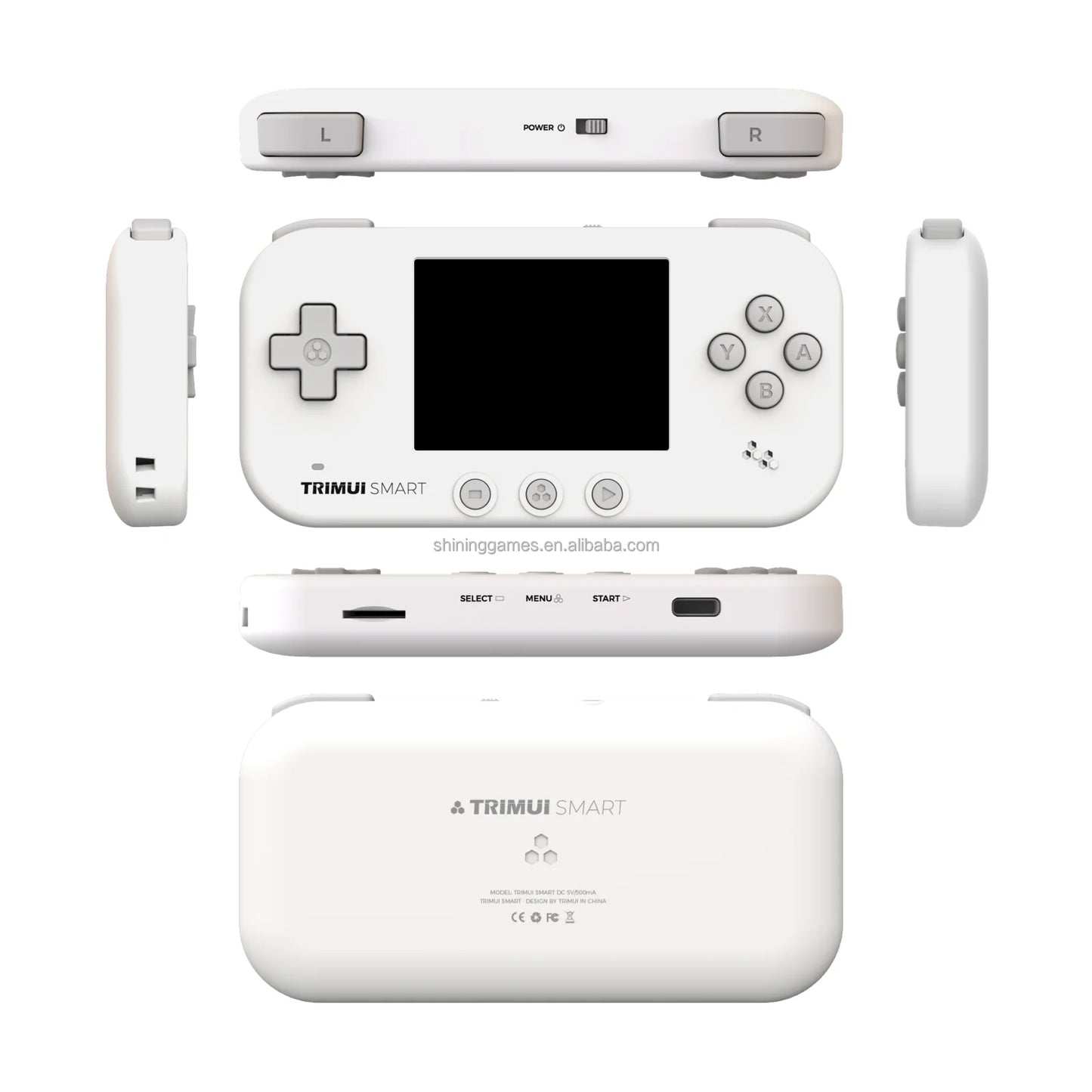 TRIMUI Smart – Konsola Retro Handheld 2,4'', 32GB (Biały)