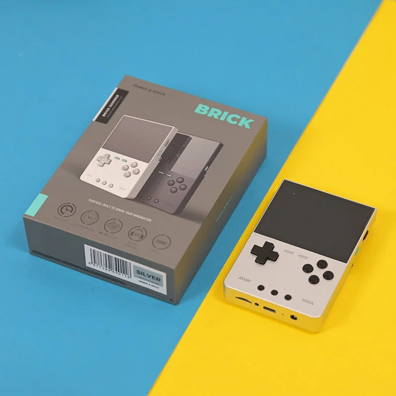 TRIMUI Brick Hammer – Metalowa Konsola Retro CNC Aluminium 3,2'' IPS, 64GB, Open Source