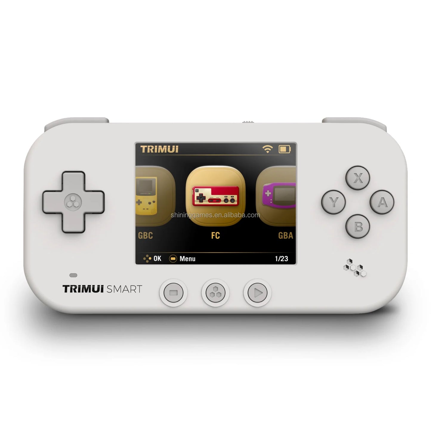 TRIMUI Smart – Konsola Retro Handheld 2,4'', 32GB (Biały)