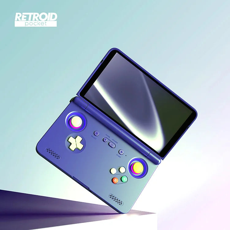 Retroid Pocket Flip2 SD865 – Składana Konsola 5,5'' AMOLED, Snapdragon 865, Android 13 (torba gratis)