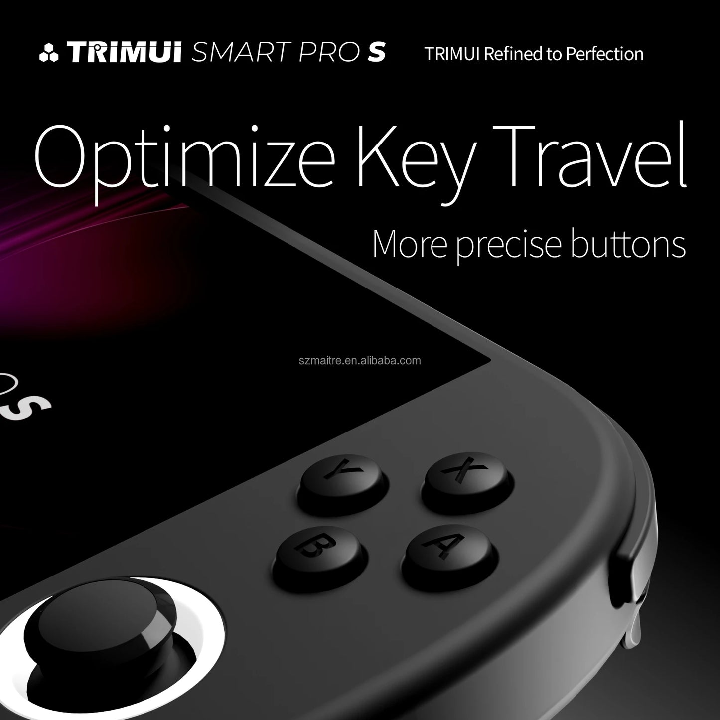 TRIMUI Smart Pro S – Konsola Retro 4,96'' Linux, Podwójne Analogi, WiFi