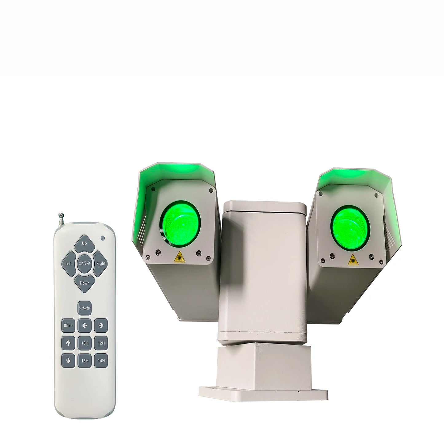 Laserowy Odstraszacz Ptaków z Timerem dla Magazynów i Zakładów - George Vision Premium