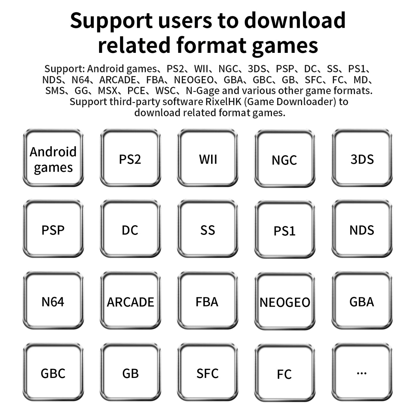 Anbernic RG Rotate Mini – Konsola Android 3,5'' Dotyk Obrotowy, Żyroskop 6-osiowy
