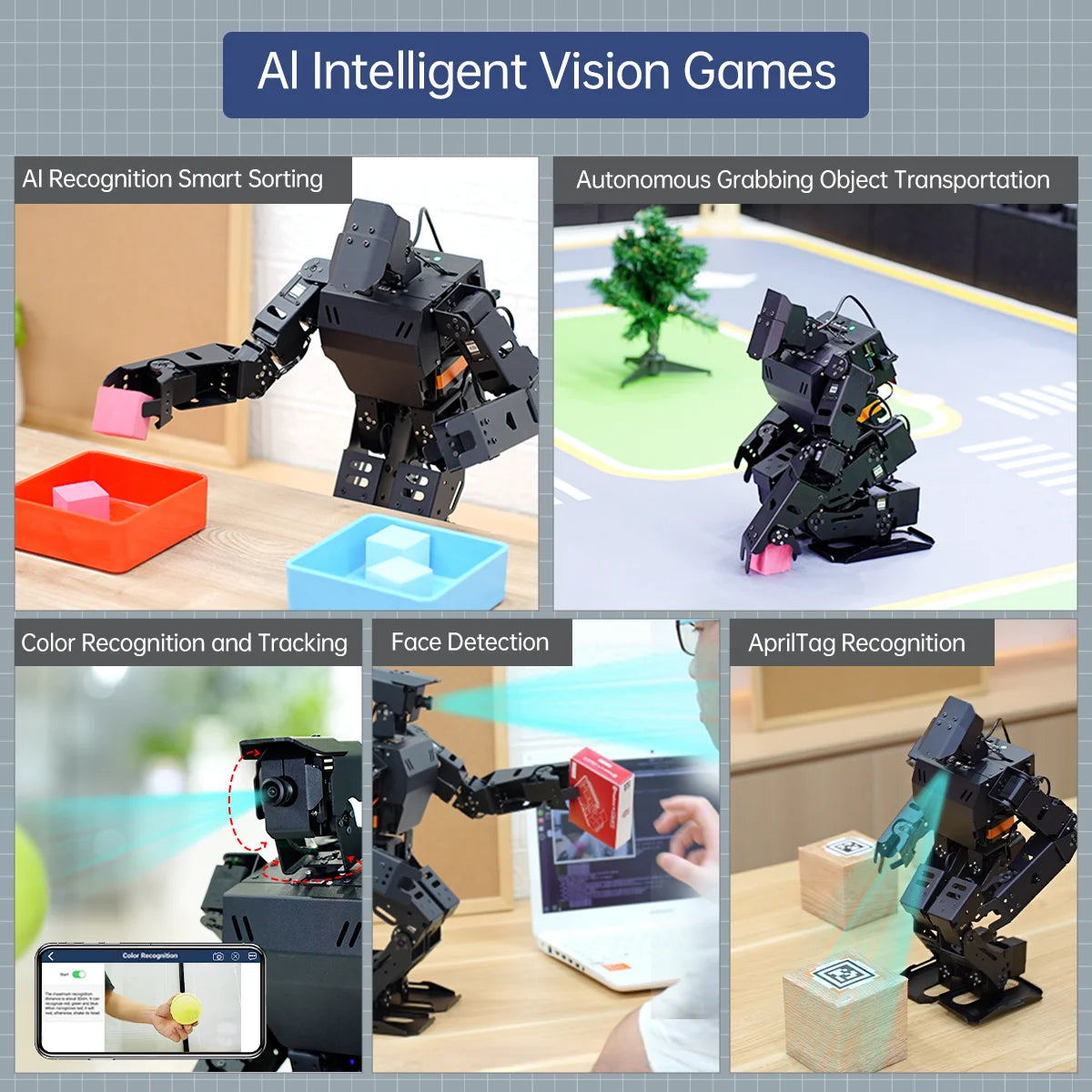 AiNex – Humanoidalny Robot Edukacyjny ROS z AI i Raspberry Pi 5