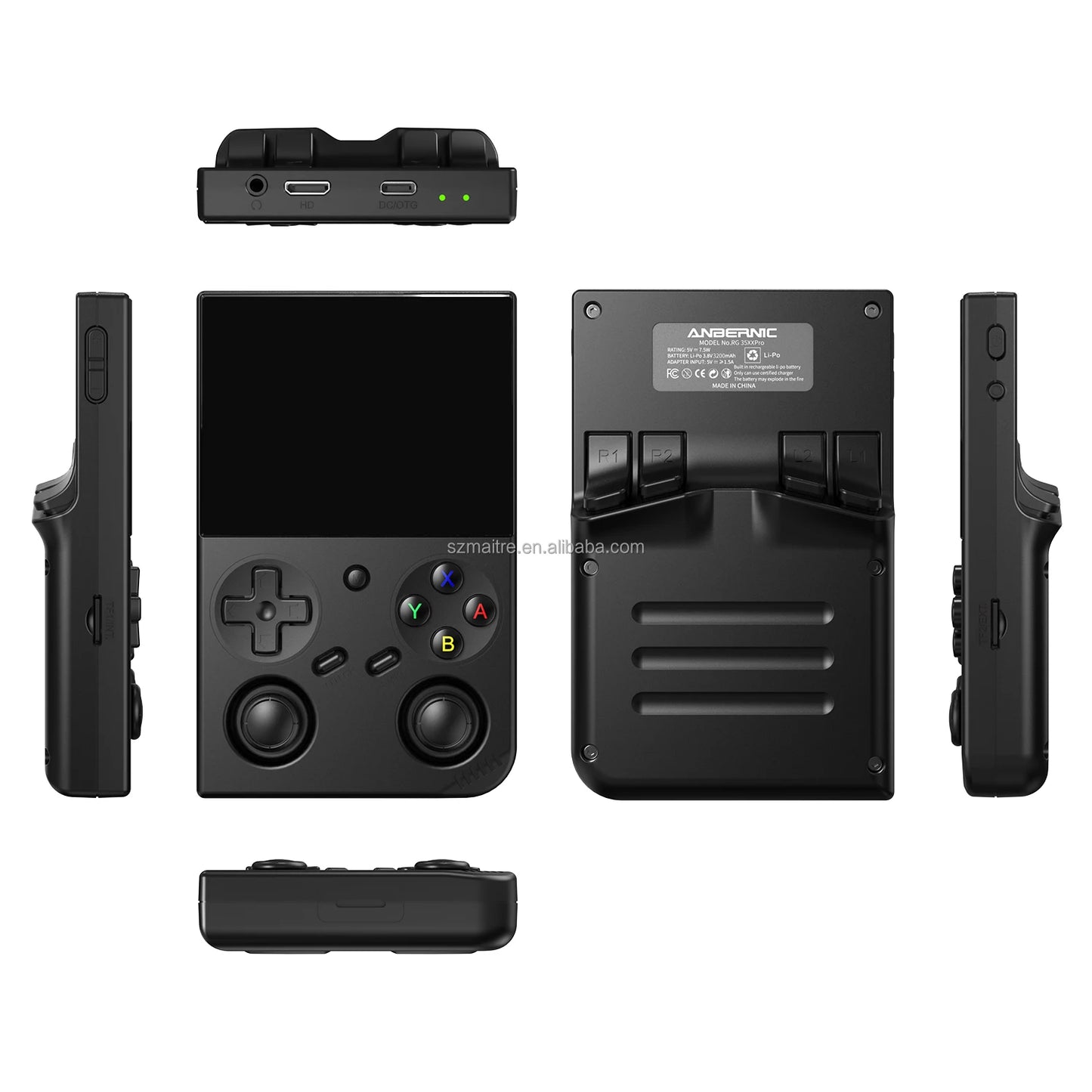 Anbernic RG35XX Pro – Konsola Retro 3,5'' IPS, H700, WiFi, Linux 64-bit