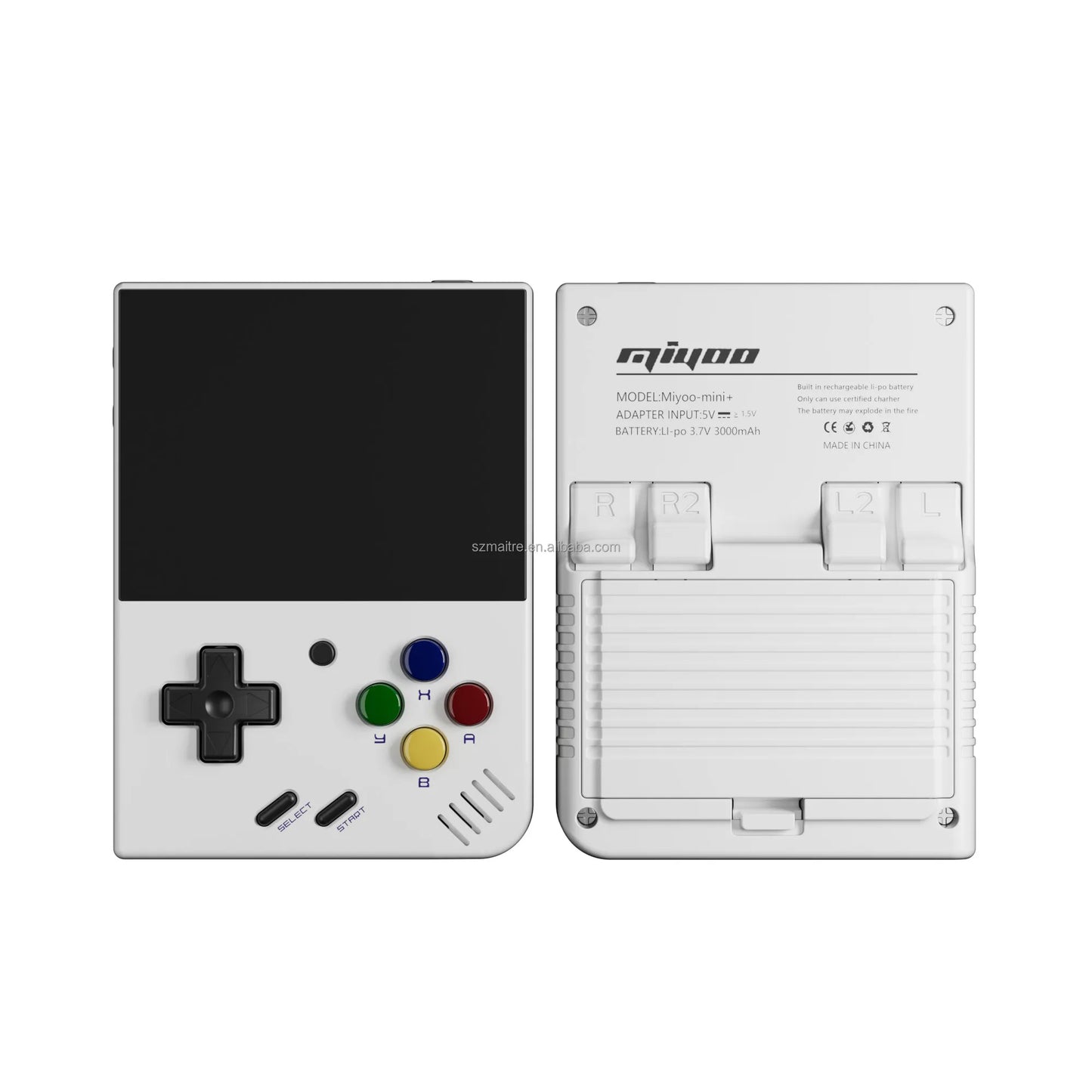 Miyoo Mini Plus – Konsola Retro 3,5'' IPS, Linux Onion, 64GB, WiFi