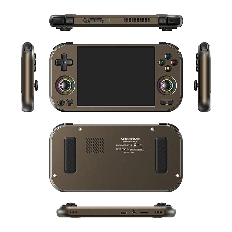 Anbernic RG477M – Konsola Retro 4,7'' Dotyk, Android 14, Dimensity 8300, AI