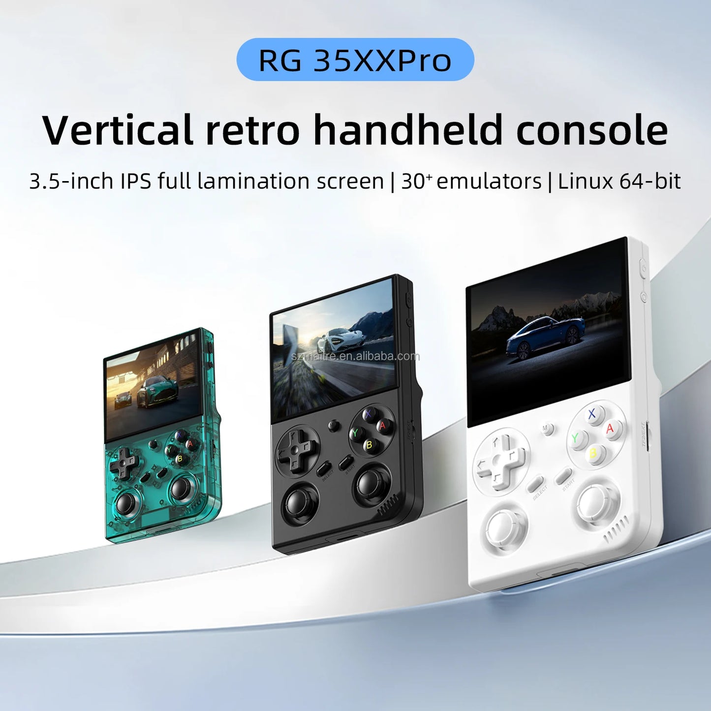Anbernic RG35XX Pro – Konsola Retro 3,5'' IPS, H700, WiFi, Linux 64-bit
